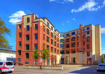 Ehemalige M�belstoffweberei Michael Max und Moritz Goeritz - Image By Rei R. Hanauska